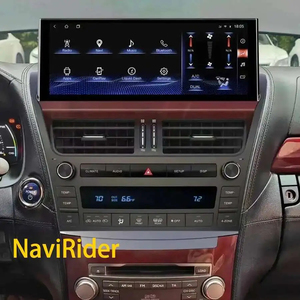 Autoradio Android 13 12,3 pouces, GPS, lecteur multimédia, Bluetooth, Carplay sans fil, 8 Go + 128 Go, Wifi pour Lexus LS460 LS600 2006-2012 - Product Image 1