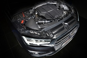 Система воздухозаборника из углеродного волокна для двигателя AUDI S4 S5 B9 3,0 T GTR - Product Image 6