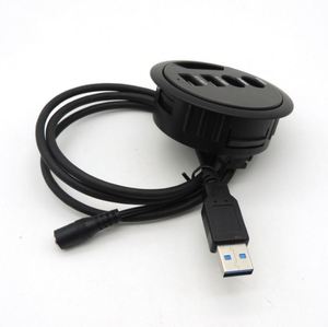 <span class=keywords><strong>Hub</strong></span> <span class=keywords><strong>USB</strong></span> 3.0 để bàn 60mm 3 cổng, bộ chuyển đổi TF/SD MCC cho máy tính để bàn, bộ chia <span class=keywords><strong>USB</strong></span> 3.0 gắn bàn với cổng sạc nhanh <span class=keywords><strong>USB</strong></span>-C - Product Image 5