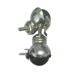 Rueda de Metal y Nylon Yihuaxing F0109 de 40 mm con Eje Roscado y Rodamiento Simple para Muebles Industriales - Product Image 5
