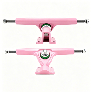 Longboard Truck Aluminium 7,4 Zoll Kleiderbügel 10 Zoll Achse mit hochwertigen Rückwärts wagen - Product Image 1