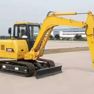 Mini-excavatrice de marque supérieure SE60, excavatrice sur chenilles de 6 tonnes, neuve, prix usine, capacité de la benne de 0,22 m³ - Product Image 2