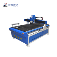 Mini 3-assige Hobby Cnc Router Voor Houtbewerking 2.2kw 3d Metaal & Pvc Gegraveerd Snijden Mach3 & Dsp Controlesysteem Model 2