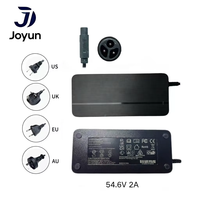 Chargeur de batterie KuKirin 54,6V 2A certifié CE avec 6 protections (OVP, OCP, SCP, RPP, anti-reflux, anti-étincelles) pour trottinette électrique 48V