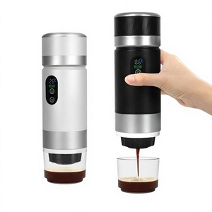 Machine à expresso électrique portable, batterie amovible, charge USB-C, infusion chaude et froide, chauffage rapide, cafetière de voyage, logo OEM - Product Image 1
