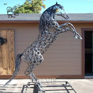 Escultura Urbana de Metal de Hombre Desnudo, Estilo Abstracto Occidental Gigante, Decoración de Acero Inoxidable para Exteriores, Estatua de Busto Masculino, Fuente - Product Image 5