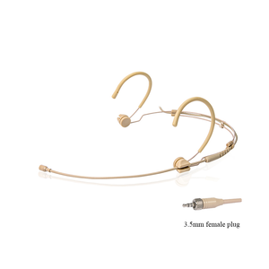 ไมโครโฟนแบบแฮนด์ฟรีสีเบจ ใช้งานได้หลากหลาย คุณภาพเสียงดี - Product Image 1