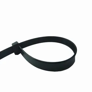 heat stabilized cable tie silicone rubber cable tie heavy duty cable tie