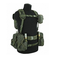 Harnais de combat avec pochettes SMERSH, kit de base, gilet tactique unisexe, logo personnalisable, portable, pour l'extérieur