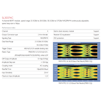 Testeur domestique SinoLink SL3000A NRZ/PAM4 BERT 2 emplacements Instrument de mesure électronique