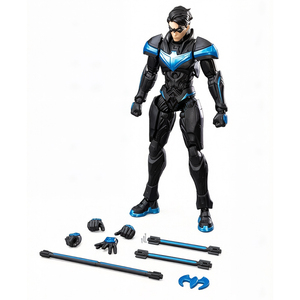 Blokees DC Heroes Beyond Edition - Nightwing, Figura Original para Armar, Bloques de Construcción, Caja Sorpresa - Product Image 6