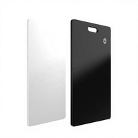 Nouveau design, localisateur anti-perte intelligent en plastique ultra-fin de 1,8 mm, rechargeable, pour portefeuille, animal de compagnie, GPS tracker, étanche IPx6, compatible Apple Find