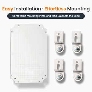 QILIPSU 300x200x170mm IP67 boîtier de commande étanche boîtier d'instrument, <span class=keywords><strong>armoire</strong></span> de câbles extérieure NEMA 3R montage sur panneau de <span class=keywords><strong>piscine</strong></span> - Product Image 4