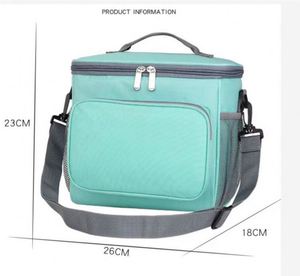 Bolsa Térmica para Almuerzo de Tela Oxford, Venta al por Mayor de Fábrica, Bolsa Refrigerante Portátil para Picnic - Product Image 2