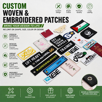 Badges thermocollants ou à coudre de toutes formes, personnalisables, écussons brodés tissés pour chapeaux, jeans, chemises, vêtements, cadeaux – Vente en gros