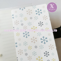 Pochettes de classement transparentes A5 A6 A7 en PP avec onglets, pages d'indexation personnalisées en plastique, pochettes pour espèces et enveloppes pour cadeaux