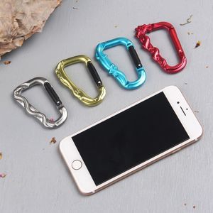 Mosquetón Z W de Aleación de Aluminio en Forma de D con Bloqueo, Gancho para Colgar en Mochilas de Escalada al Aire Libre, Uso Universal - Product Image 2