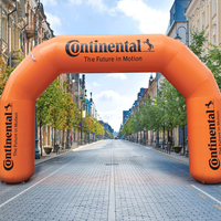 Arche gonflable géante personnalisée avec souffleur pour la publicité, la promotion, la ligne de départ, les événements sportifs, les festivals, les célébrations, arche hermétique
