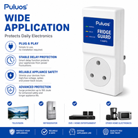 Protecteur de frigo, TV et lecteur DVD Puluos, protection contre les surtensions 220V avec défense contre les surtensions de 160 Joules