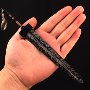 Pour Elden Ring 3D sculpté porte-clés nouvelle grande épée arme modèle entièrement en métal artisanat Halloween cadeau de noël produit jouet épées - Product Image 5
