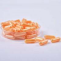 Capsules de gélatine vides de couleur nacrée neutre en gros, tailles 000-5, coques de capsules dures vides moulées avec précision