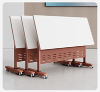 Table de conférence pliable, mobile et modulaire, petite table de réunion et de formation scolaire, chaises rectangulaires, configuration libre