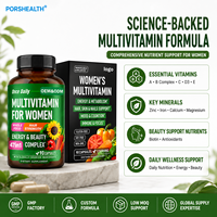 Capsules de multivitamines pour femmes en marque privée OEM ODM |   Fabricant de compléments alimentaires quotidiens pour cheveux, peau et ongles