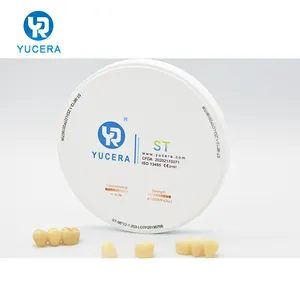 Yucera STホワイトジルコニアブロック歯科材料ラボおよびディーラー用