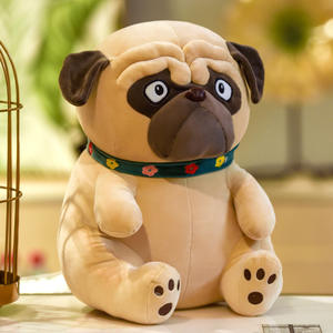 Juguetes de Peluche Personalizados de Alta Calidad, Fábrica de Juguetes para Perros, Juguetes de Peluche de Animales de Simulación al por Mayor, <span class=keywords><strong>Shar</strong></span> <span class=keywords><strong>Pei</strong></span> - Product Image 3