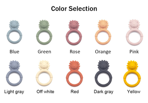 <span class=keywords><strong>Mordedor</strong></span> de Silicona Ecológico para Bebés, Juguete de Dentición para Recién Nacidos, <span class=keywords><strong>Mordedor</strong></span> de Silicona Unisex para Bebés - Product Image 6