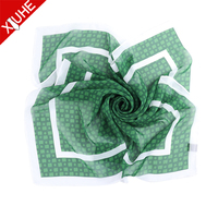 Écharpe carrée pour femme 100% soie personnalisée - Style vintage à carreaux, impression personnalisée, soie douce pour la peau, écharpe multifonctionnelle