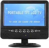 Fábrica portátil LCD 800*480 TV FHD pantalla táctil inteligente Android Mini TV Multi Idioma opcional