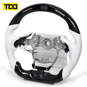 Volant intelligent personnalisé en fibre de carbone TDD avec LED pour Lexus LC500 - Product Image 4