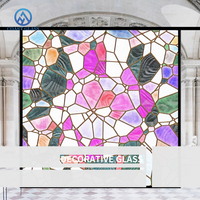 Glasmalerei Kunst dekorative Glasscheiben benutzer definierte Glasmalerei für die Beleuchtung Fenster tür Kirche