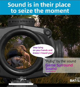 Tai nghe nhét tai có dây USB có tính năng từ tính điều khiển âm lượng mic PC <span class=keywords><strong>PS4</strong></span> ps5 máy tính xách tay trò chơi tai nghe phụ kiện máy tính - Product Image 4