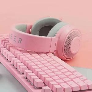 OEM ดั้งเดิมชุดหูฟัง V2 <span class=keywords><strong>Kraken</strong></span> <span class=keywords><strong>Pro</strong></span> หูฟังไมโครโฟน3.5มม. มีสายหูฟังตัดเสียงรบกวนรอบทิศทางสำหรับ Xbox PS4นักเล่นเกม - Product Image 5