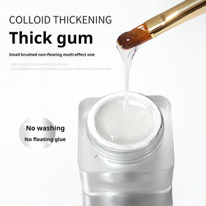 <span class=keywords><strong>Gel</strong></span> de modelage en poudre miroir magique semi-solide de 8ml pour <span class=keywords><strong>manucure</strong></span> UV, photothérapie transparente 3D, Nail Art, colle multifonctionnelle - Product Image 1