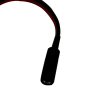 Câble adaptateur audio 3,5 mm femelle vers double prise banane 4,0 mm mâle, câble de haut-parleur HiFi plaqué or