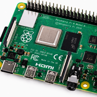 Raspberry Pi 4 Modelo B 1GB, Computadora de Placa Única BCM2711, Placa de Desarrollo con WiFi, Bluetooth y Ethernet Gigabit