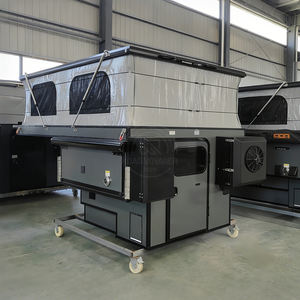 Campeur de ramassage tout-terrain fiable avec rallonge de lit, réfrigérateur et système solaire, parfait pour l'exploration en pleine nature - Product Image 4