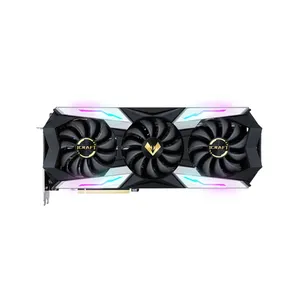 MAXSUN بطاقة جرافيكس RTX 3080 iCraft OC 10GB GDDR6X GPU N-VIDIA الكمبيوتر PC 320bit PCI اكسبرس X16 4.0 RGB الألعاب الفيديو بطاقة جديد