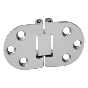 Charnière de porte marine ISURE 72x38x2mm en acier inoxydable pour remplacement et réparation de quincaillerie de bateau - Product Image 5