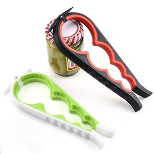 Abrelatas, Kit Abrebotellas Multifunción 4 en 1 con Mango de Silicona Fácil de Usar para Niños, Ancianos y Personas con Artritis - Product Image 5