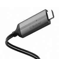 Cable USB 2 en 1 LD36 a HDTV de 2m con Audio Inalámbrico para Móviles Micro Tipo C, Laptops, TV, Proyectores y Monitores