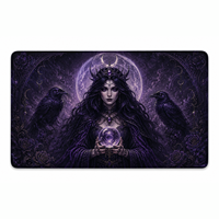 Tapis en velours imitation cristal Witch Queen pour chambre à coucher magique
