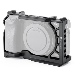 K&F Concept avec base à dégagement rapide Arca-Swiss, cage de protection complète pour appareil photo en aluminium léger pour <span class=keywords><strong>Sony</strong></span> Alpha <span class=keywords><strong>6500</strong></span>/6400/6300 - Product Image 1
