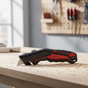 Coltello Pieghevole Professionale con Manico in Lega di Zinco, Lame a Cambio Rapido, Coltello Tascabile DIY OEM di Ricambio - Product Image 3