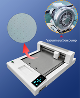 Machine de découpe à plat numérique A3 avec aspiration et découpe de contour automatique