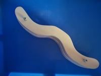 Pince de bondage scrotale en bois, pince de stimulation testiculaire, étireur de testicules, fixation scrotale, jouets sexuels pour esclave masculin en position genouillée