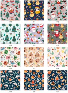Pyjamas de Noël personnalisés pour la famille, plus de 100 motifs de Noël gratuits, pyjamas du printemps à l'hiver - Product Image 4